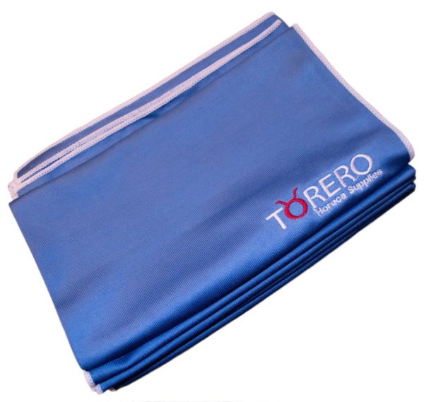 Torero Horeca Nanovezel Theedoek - Keukendoeken - Schoonmaakdoeken - Blauw - 5 Stuks - 70x50 cm