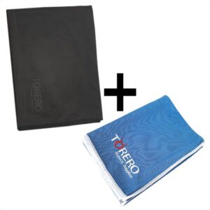 Bundel Nano poleerdoeken 10 + 10 zwart en blauw