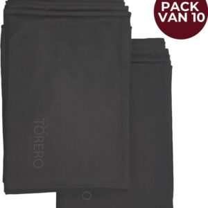 Nano Poleerdoeken zwart 10 stuks