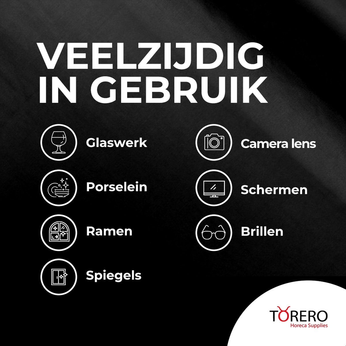 Bundel Nano poleerdoeken 10 + 10 zwart en blauw - Afbeelding 6